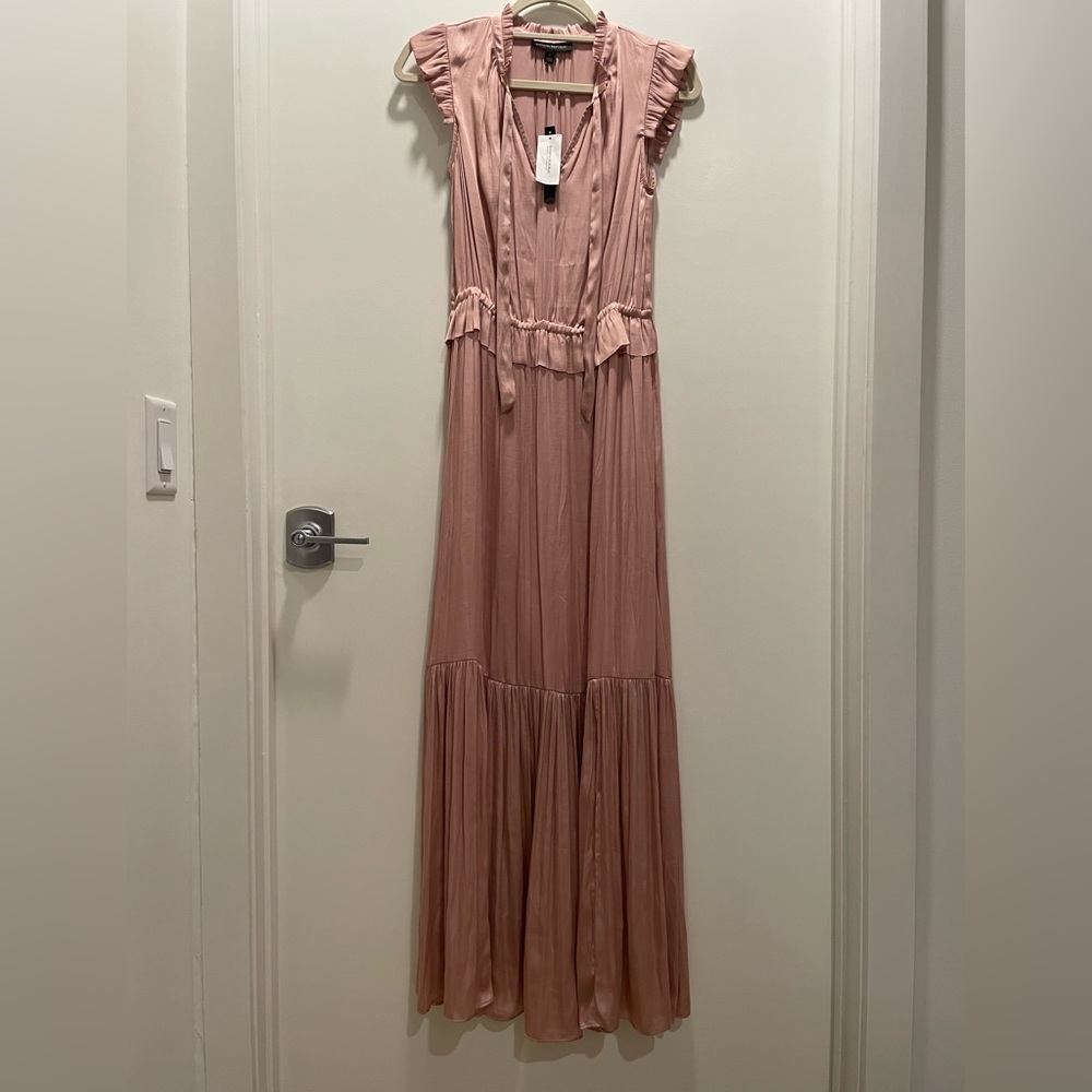 Banana Republic Elegant Pink Maxi Dress